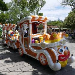 John was missing the train travel, but he still had options