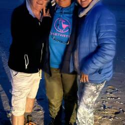 Sabine, Angela und Beate