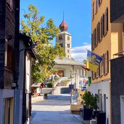 Kirche in St. Niklaus