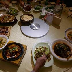 Another Chinese banquet - can't complain about our meals