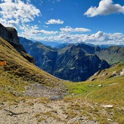 ... dem Übergang ins Melchtal.