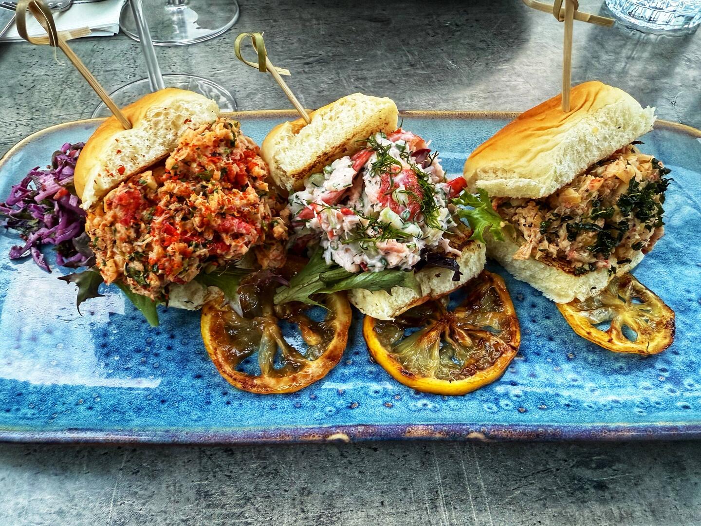 Lobster Roll x3. Genial