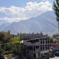 Aussicht von der Dachterrasse
