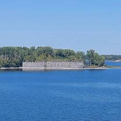 Fort Montgomery is built at the northernmost point of the United States