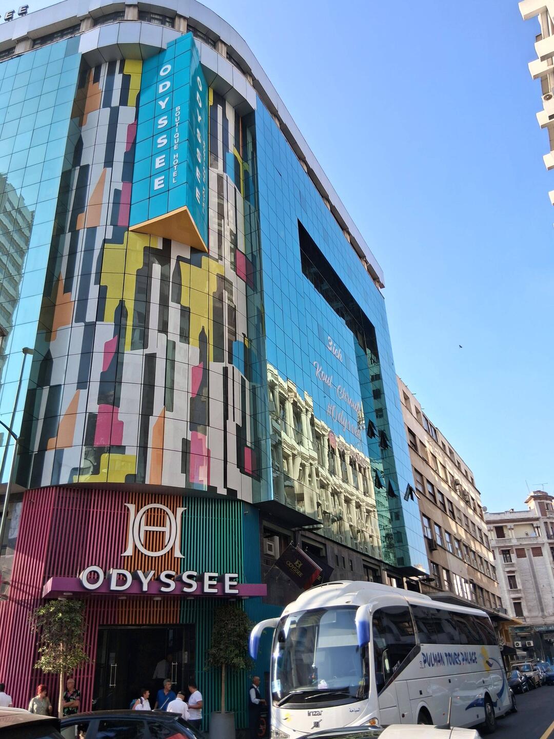 Unser Hotel für die erste Nacht.