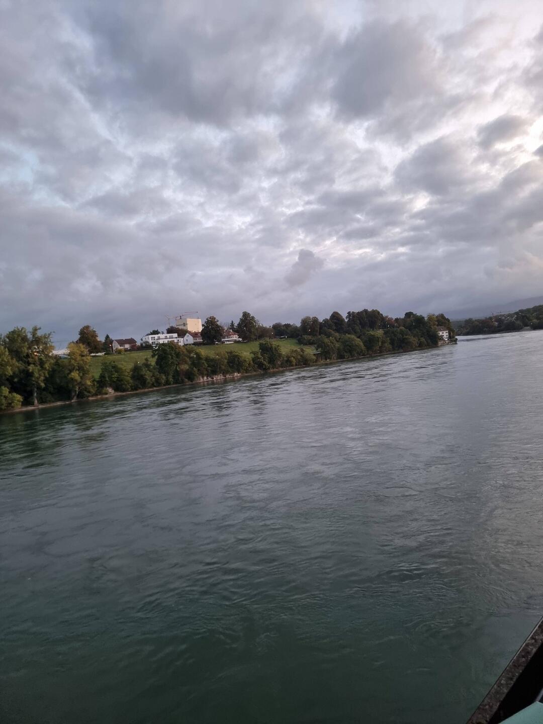 Am frühen Morgen sah das Wetter noch nicht so toll aus