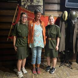 Im Café des Stalin Museums
