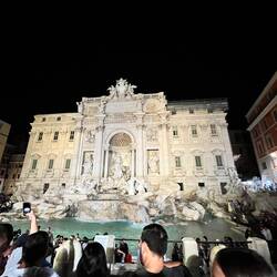Trevi Brunnen, bisschen überbewertet
