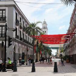 On the streets of Veracruz.