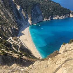 Blick auf Myrtos Beach