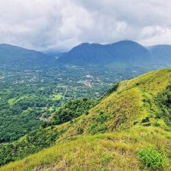 Blick auf El Valle de Antón vom Cara Iguana