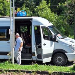 Unsere Rucksäcke haben die Reise heil überstanden