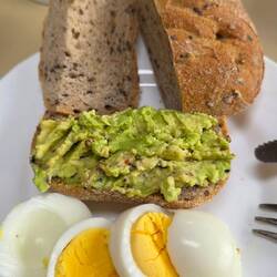Erst mal wird ordentlich gefrühstückt