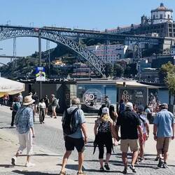 El puente LUIZ I en todo su esplendor