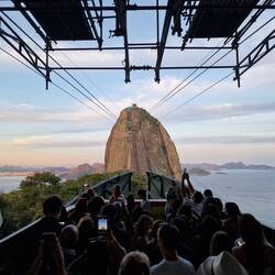 Mit der Seilbahn auf den Zuckerhut