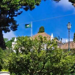 Flag means the President is in