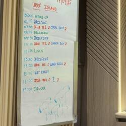 So geht's dann morgen weiter 😅