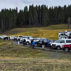 Dieser Stau wurde durch die siehe nächstes Bild verursacht