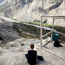 Kleine Verschnaufpause mit Aussicht