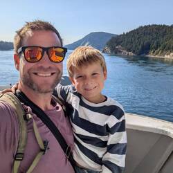 Schon die Fahrt mit der Fähre nach Vancouver Island ist traumhaft