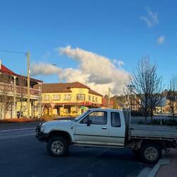 Evening sun on the Imperial Hotel