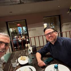 With Matt Smith, Peace Corps staff