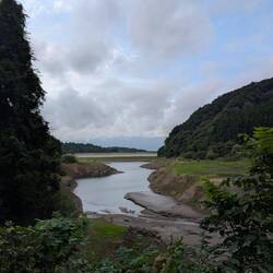 Blick auf den Stausee