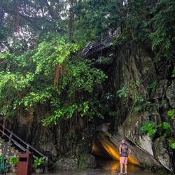 hier geht's hoch zum Gipfel