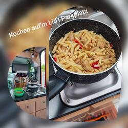 Nudeln mit Hähncheninnenfilets