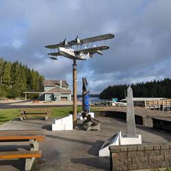 Shearwater was an Canadian Outpost for military Coast watch planes