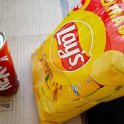 Essen zu finden ist schwierig, deshalb fast food