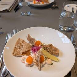 Skagen-Krabben mit Knäcke