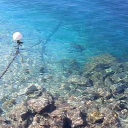 Z Wasser isch extrem klar hie