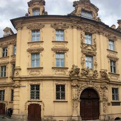 Das Böttingerhaus, Stadtpalais eines wohlhabenden Juristen, 1707 im ital. Stil