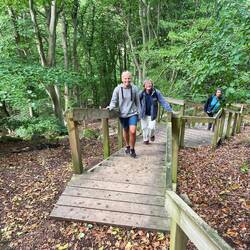 Wanderung durch ein sehr schönes Naturschutzgebiet bei Kivik