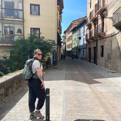 We walked through many picturesque villages and towns.