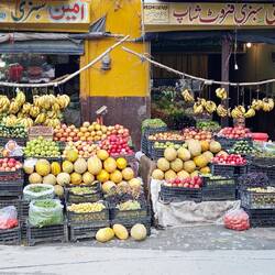 Es gibt überraschend viel Obst