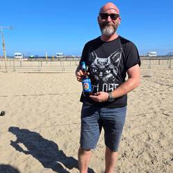 Ein letztes Bier im Stehen