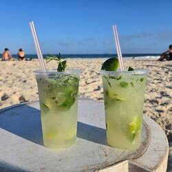 Der letzte Caipirinha im Sitzen