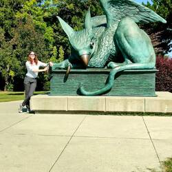 The Griffin - Symbol der Uni