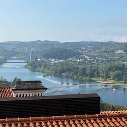 View of the Mondego River from the university