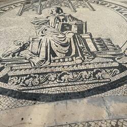 Minerva. At the gate to the university which was also one of the gates to the town