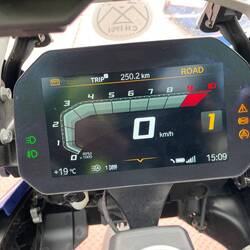 Ankunft nach 250 km, 19 Grad, 15:09