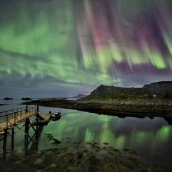 Finale an meinem Schwimmsteg