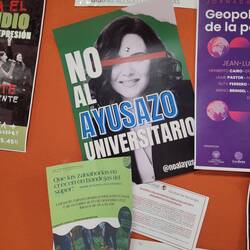 Die Bürgermeisterin von Madrid scheint am Soziale Arbeit Campus nicht so beliebt zu sein.