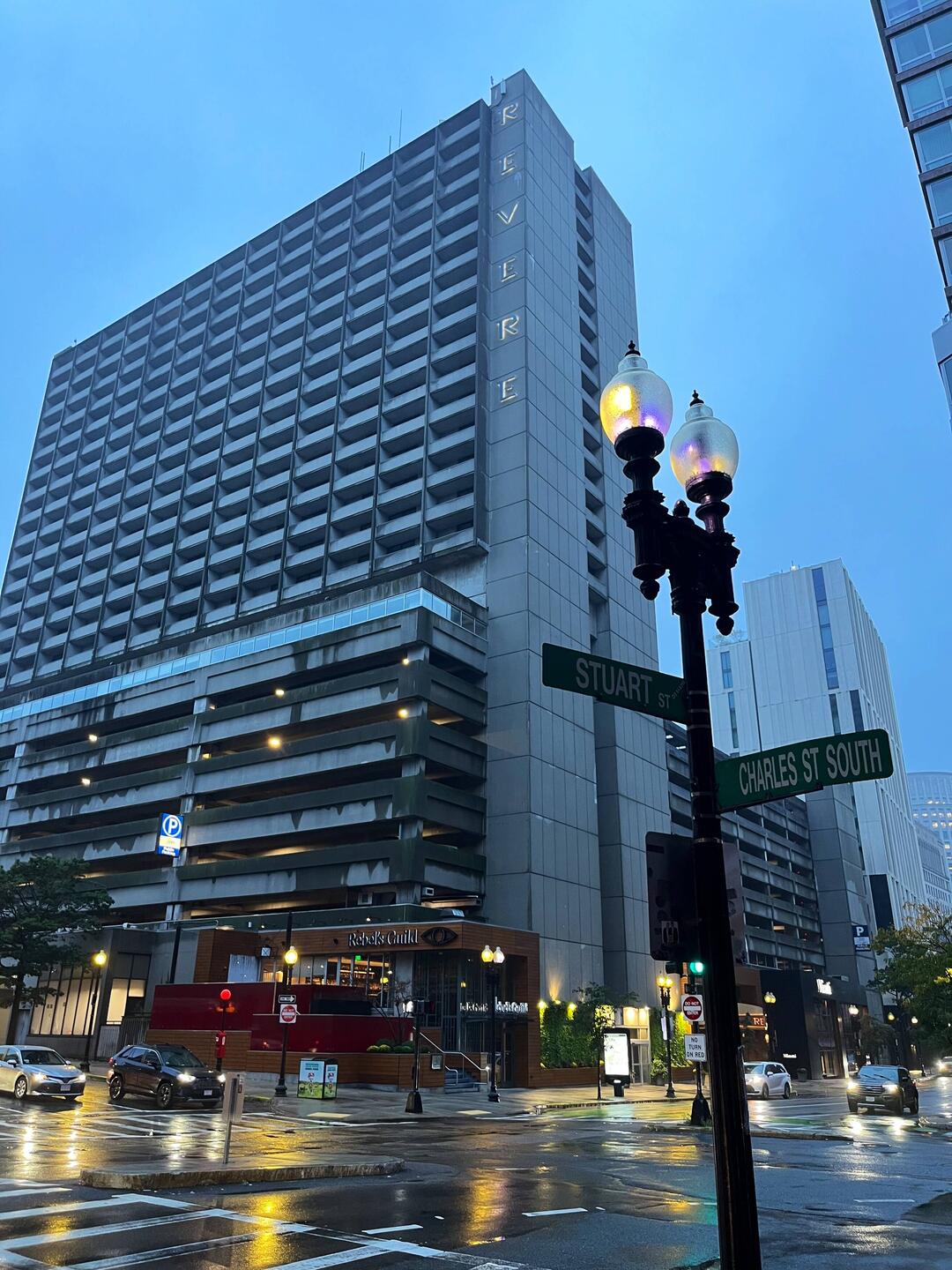 We are on 23rd floor of the Revere