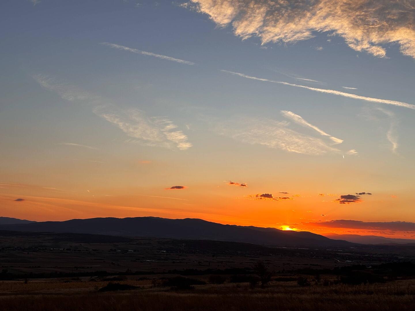 Der Zauber eines Sonnenuntergangs