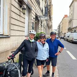 Heading iur day 1 biking