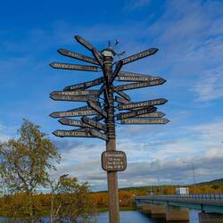 Noch 358 km zum Nordkap, nach Berlin 1835 km