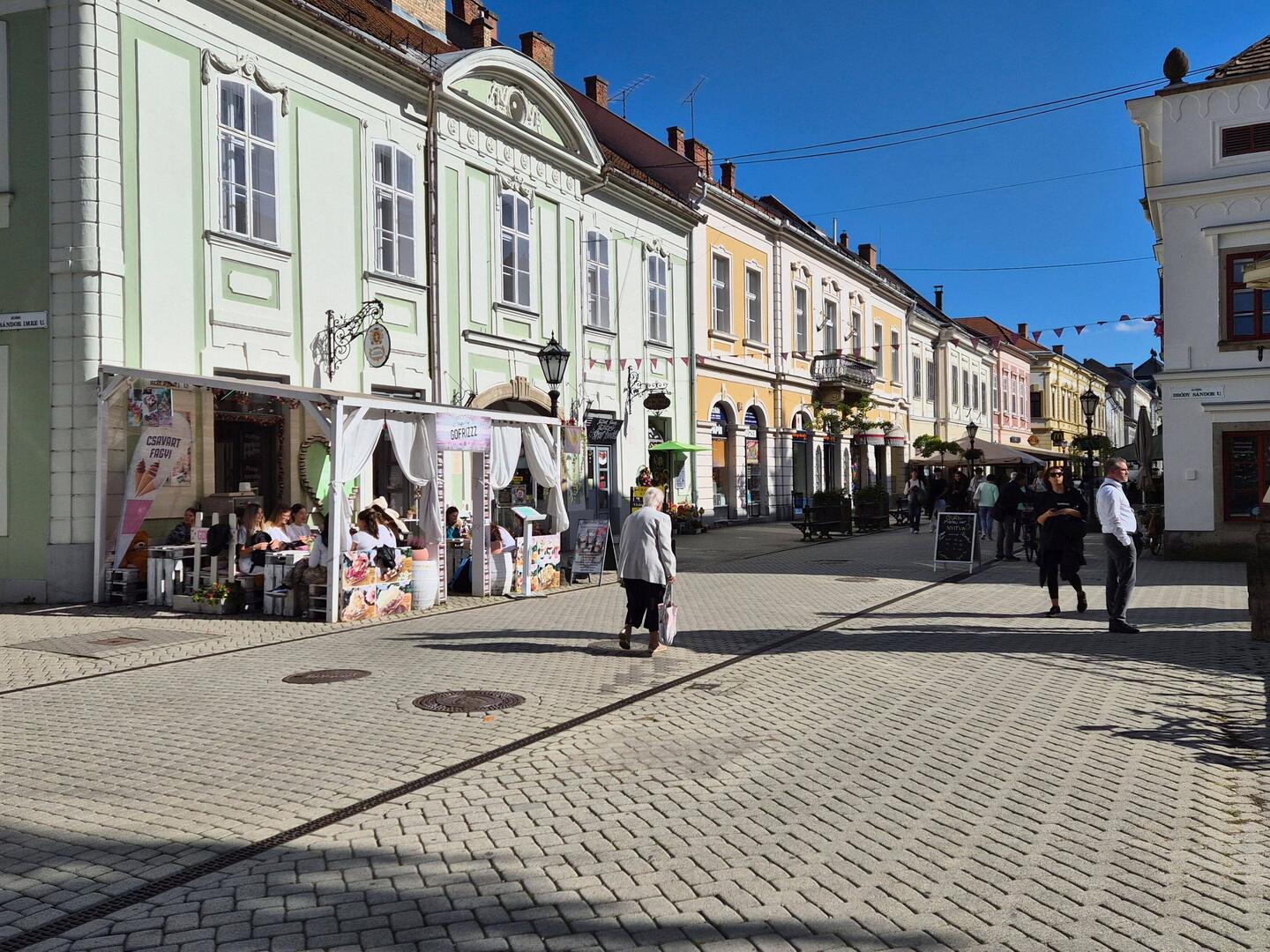 Gezelligheid in Eger.